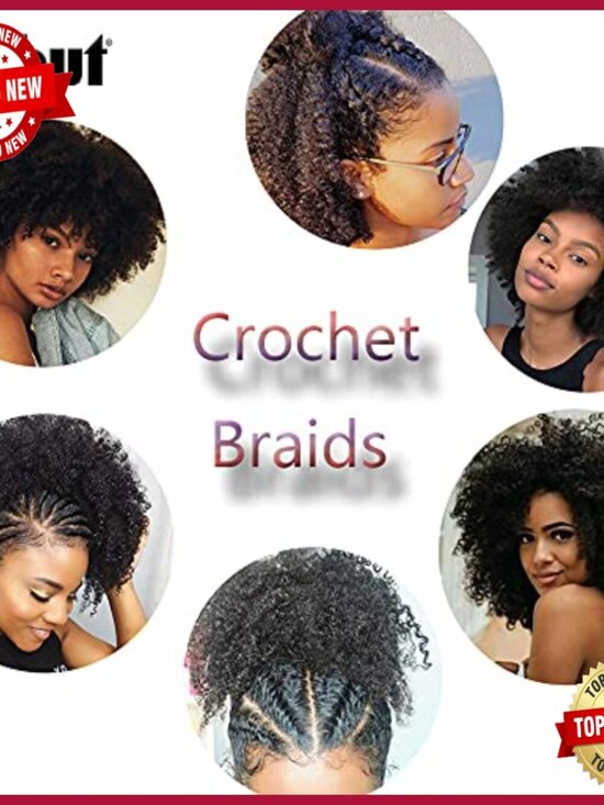 100% Human Hair Afro Kinky Curly Bundles 3 Pack 150g Braiding Extensions main image 4